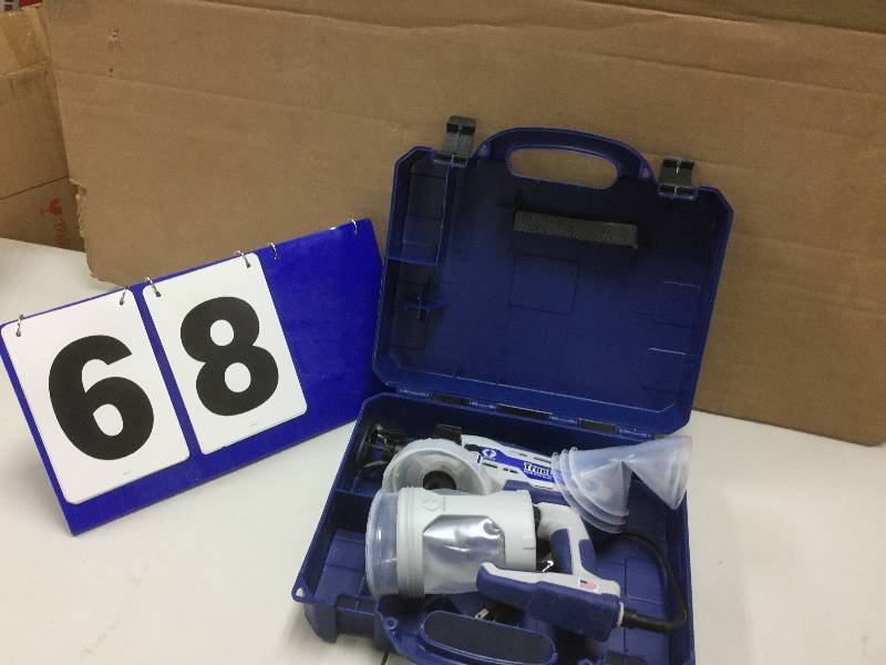 lot 68 image: Graco TrueCoat 360 Handheld Cordless Airless Paint Sprayer
