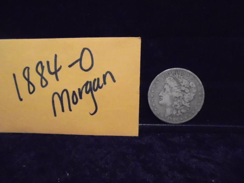 1884-O Morgan Silver Dollar, 90% Silver