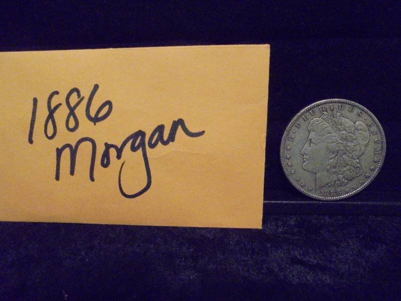 1886 Morgan Silver Dollar, 90% Silver