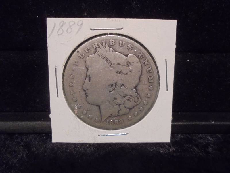 1889 Morgan Silver Dollar, 90% Silver