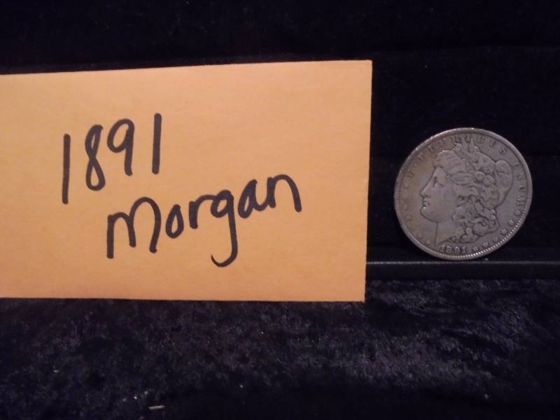 1891 Morgan Silver Dollar, 90% Silver
