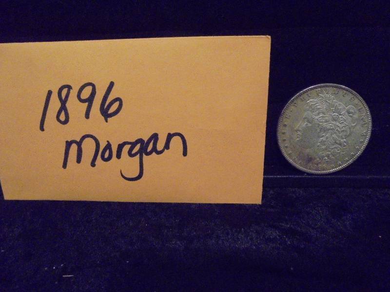 1896 Morgan Silver Dollar, 90% Silver