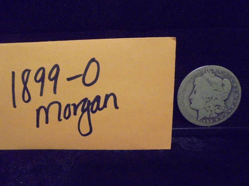 1899-O Morgan Silver Dollar, 90% Silver