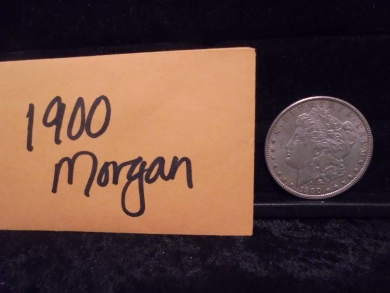 1900 Morgan Silver Dollar, 90% Silver