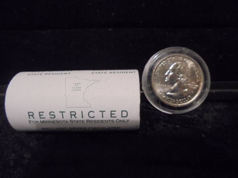 Roll of 20 Brilliant, Uncirculated 2005 Minnesota Quarters