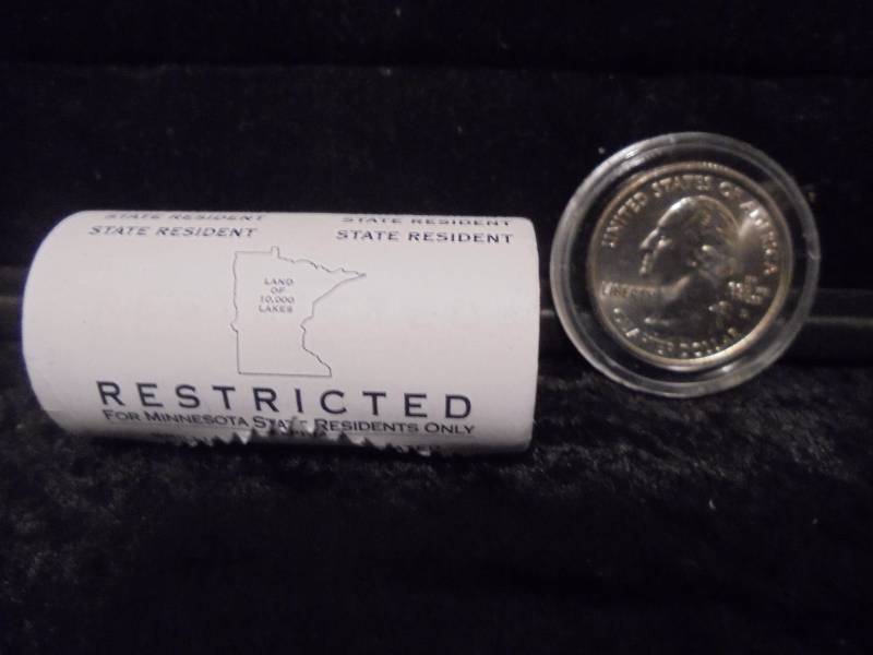 Roll of 20 Brilliant, Uncirculated 2005 Minnesota Quarters