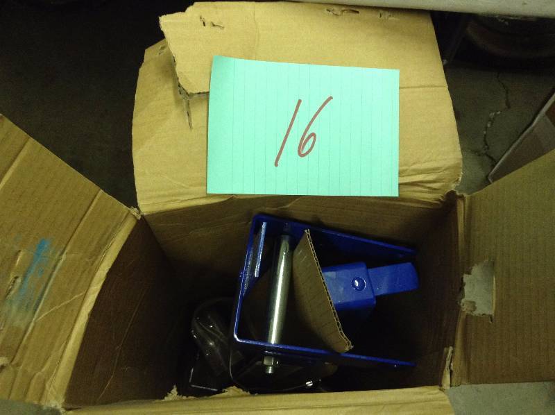 lot 16 image: WorkBench with Guardrail Holder Never used
