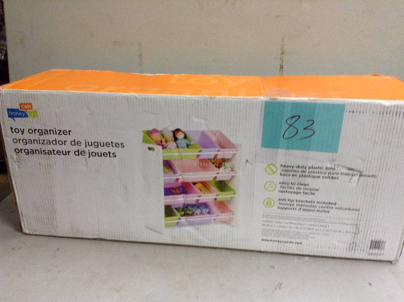 lot 83 image: Honey Can Do Toy Organizer