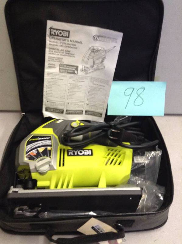 lot 98 image: Ryobi Jig Saw Never used