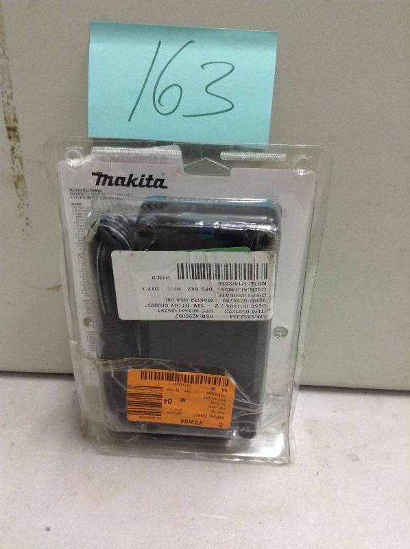 lot 163 image: Makita Multi Voltage Charger DC1804
