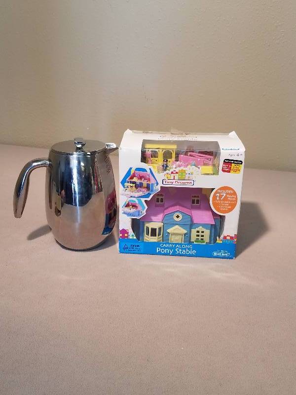 Coffee Pot and Tiny Dreams NIB Toy