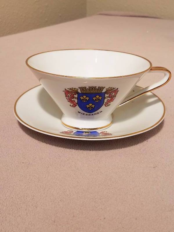 Tea Cup and Saucer Set