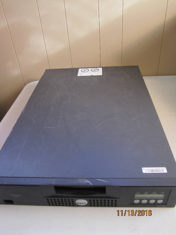 lot 9 image: Dell power vault 122T tape autoload...