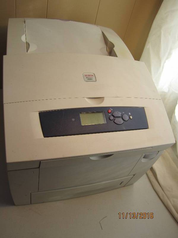 lot 10 image: Xerox phaser 8550 printer...