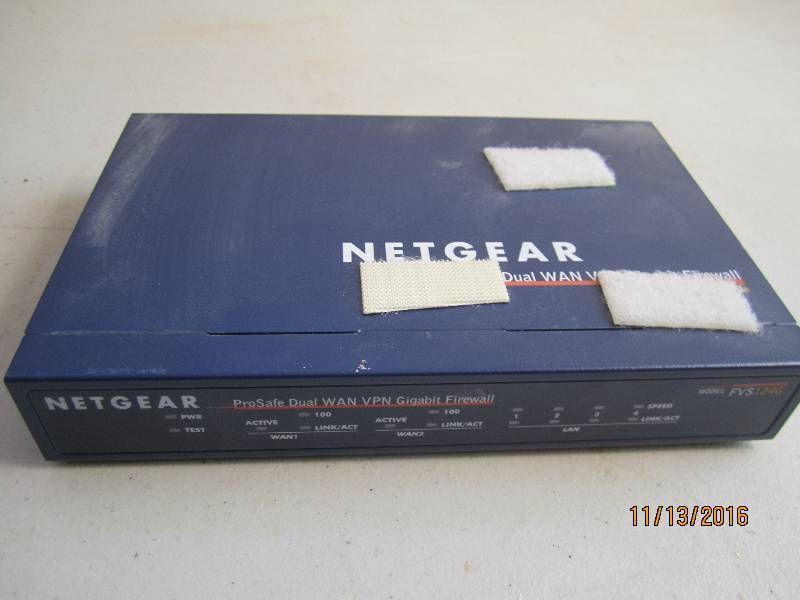lot 15 image: Netgear ProSafe Dual WAN VPN gigabi...