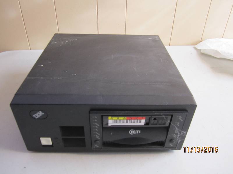lot 18 image: IBM DLT Tape trive...