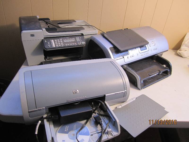 lot 46 image: Lot of 3 printers...
