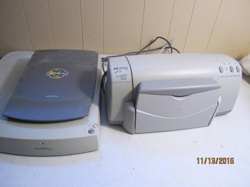lot 48 image: Scanner and printer...
