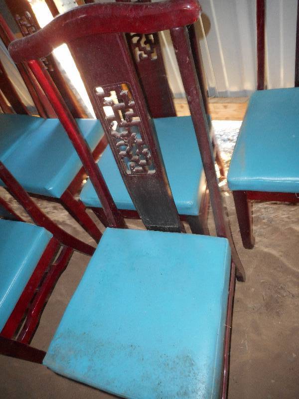 SET 6 DINING CHAIRS