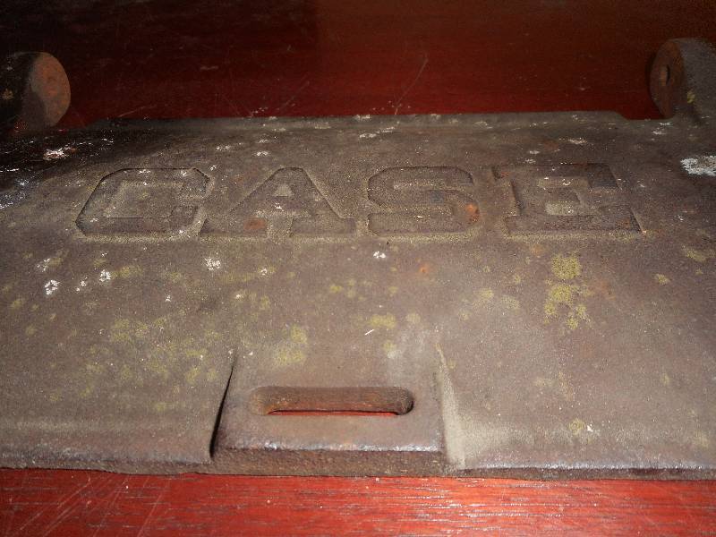 ANTIQUE IRON CASE TOOL BOX COVER