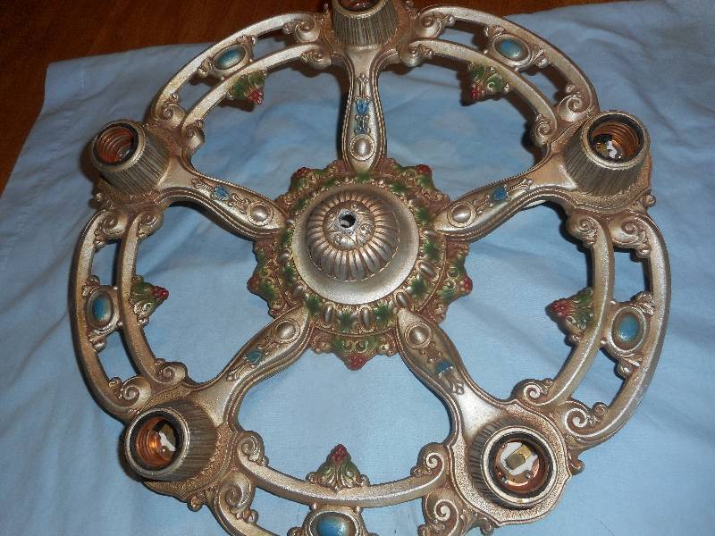 ANTIQUE LIGHT FIXTURE