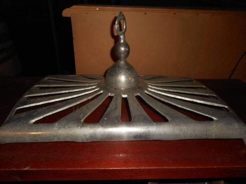 ANTIQUE TOP TO A WOOD STOVE
