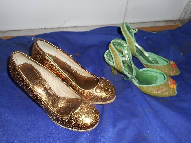 2 PAIR WOMENS SHOES