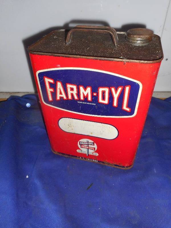 VINTAGE FARM OYL CAN
