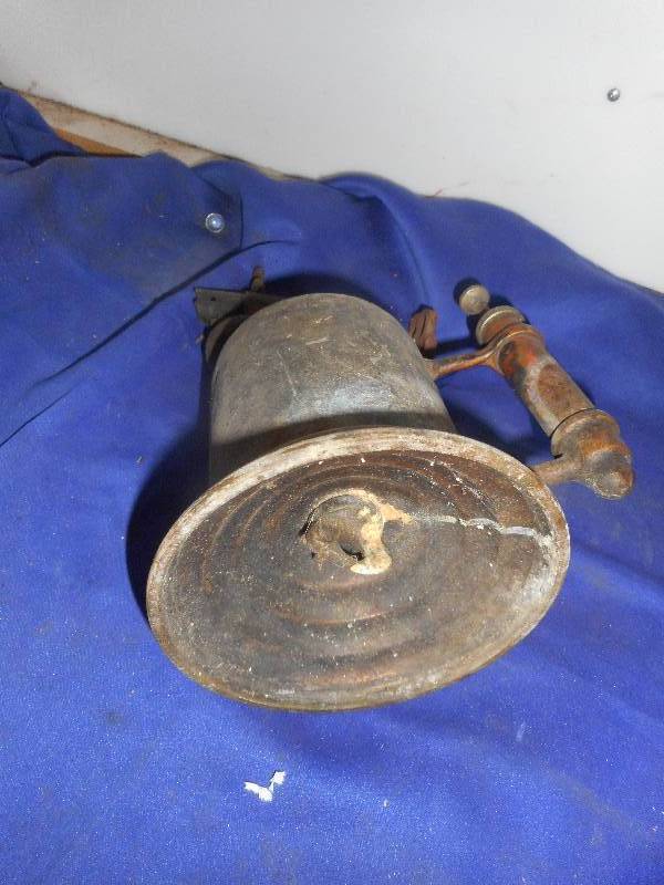 ANTIQUE BRASS TORCH