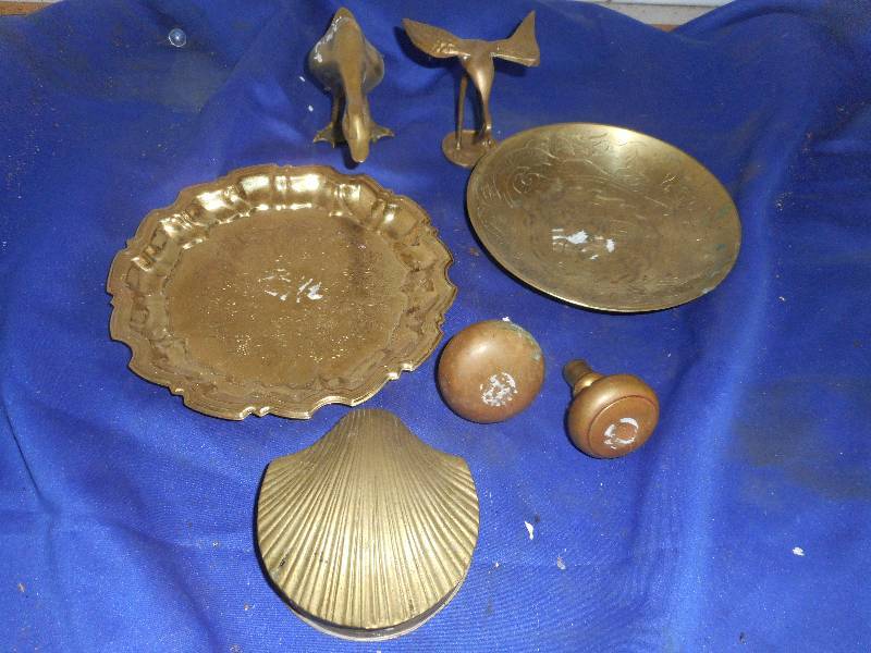 ANTIQUE BRASS MISC