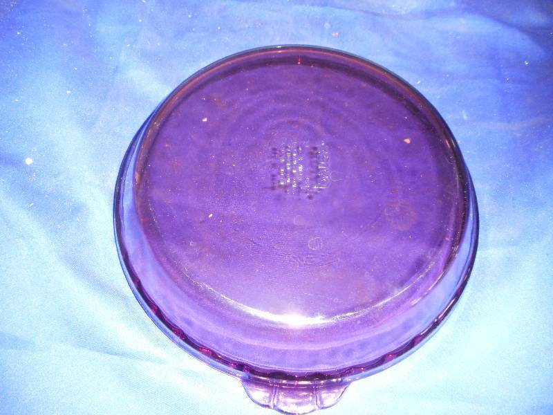 AMITHIST PIE PLATE