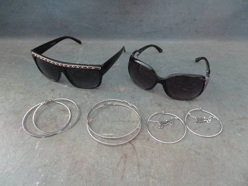 lot 15 image: Sunglasses and Earrings