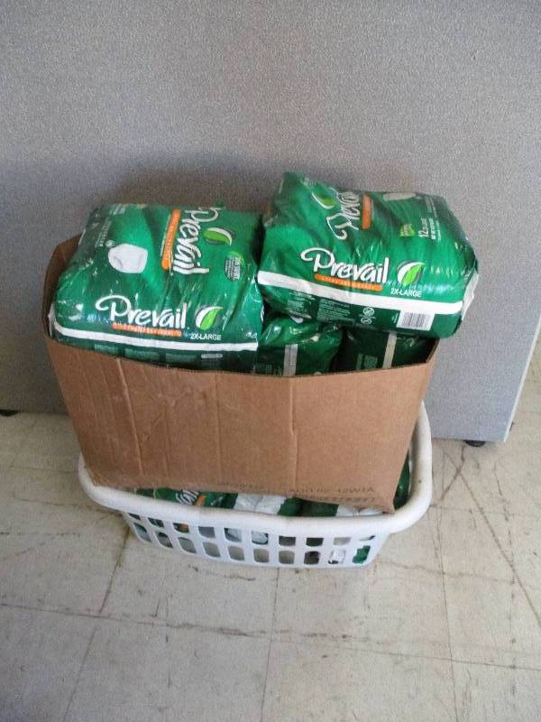 lot 18 image: New in Package Adult Diapers