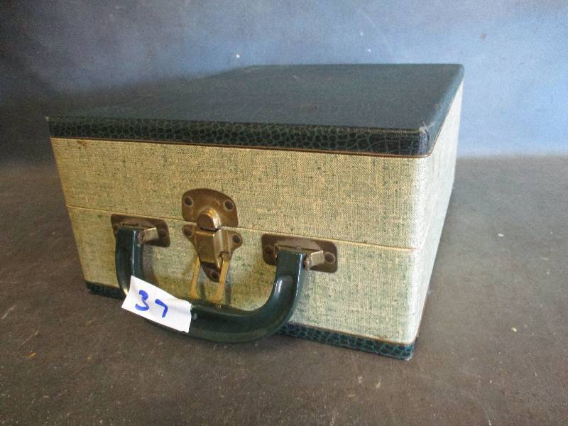 lot 37 image: Vintage Record Player