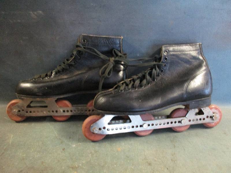 lot 79 image: Vintage RollerBlades