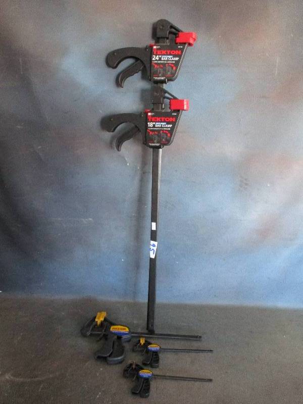 lot 95 image: Bar Clamps