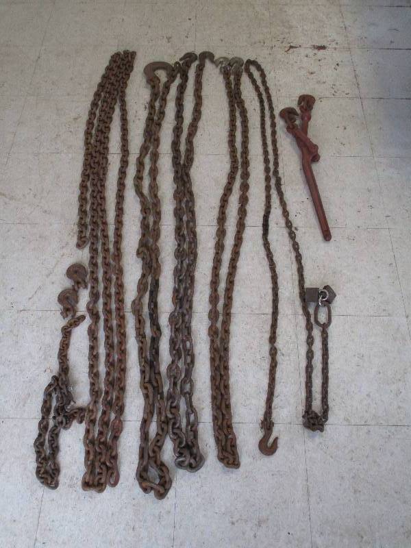lot 130 image: Chain & Chain Binder