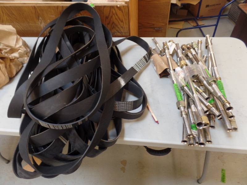 Alternator Oil Drain Tubes and Belts