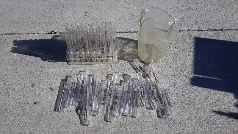 Plastic shot serving set-Vanillacutty