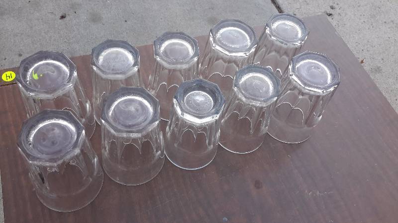 Set of 10 three ounce glasses from liberty duratuff brand