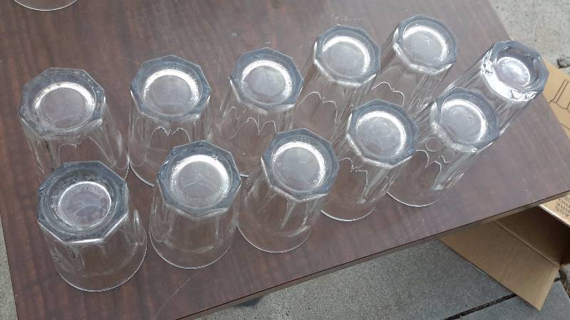 Set of 11 three ounce glasses from liberty duratuff brand