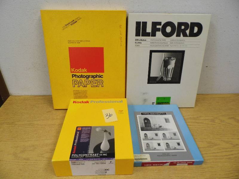 lot 36 image: Photo Paper - Some sealed