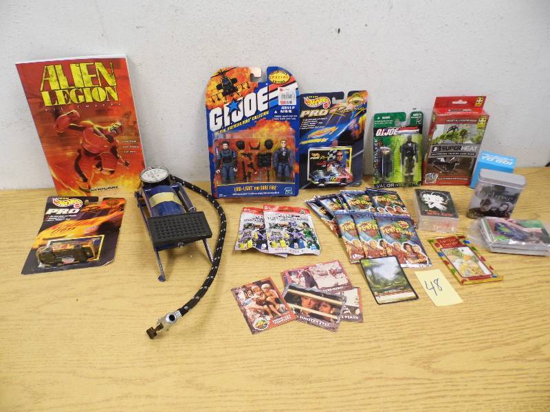 lot 48 image: GI Joe - Hot Wheels - Flinstones - Eclipse