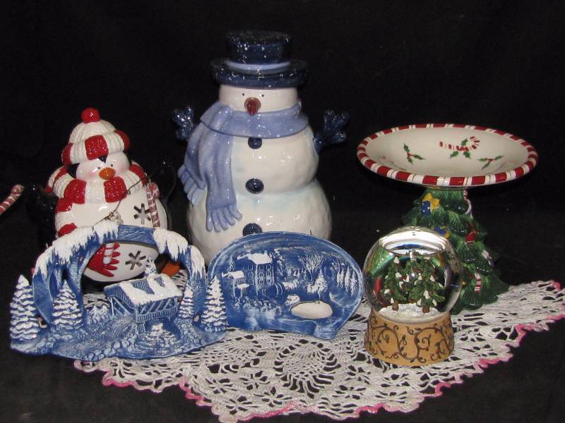 Cookie Jar & Candle Holder