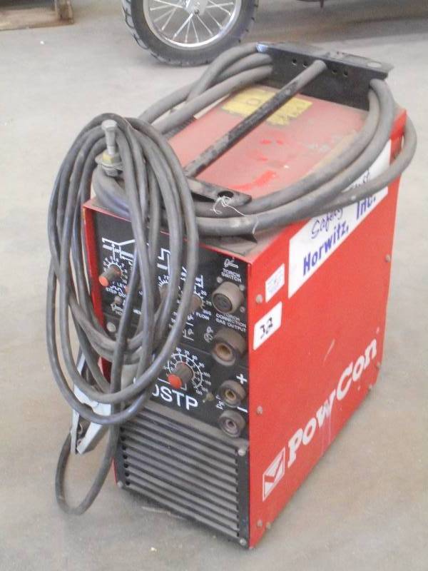 lot 32 image: PowCon 150STP Tig Welding System, A...
