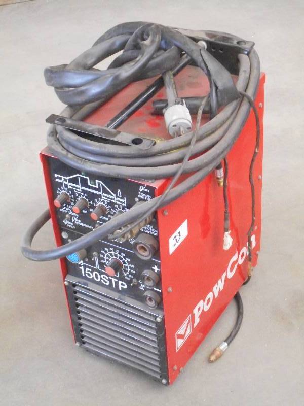 lot 33 image: PowCon 150STP Tig Welding System, A...