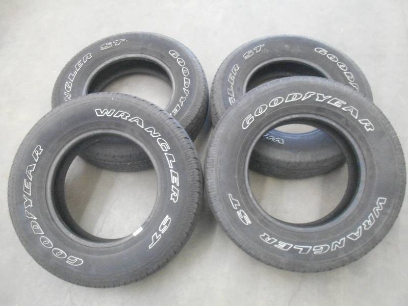 lot 52 image: (4) Goodyear Wranger ST P2257516 ...