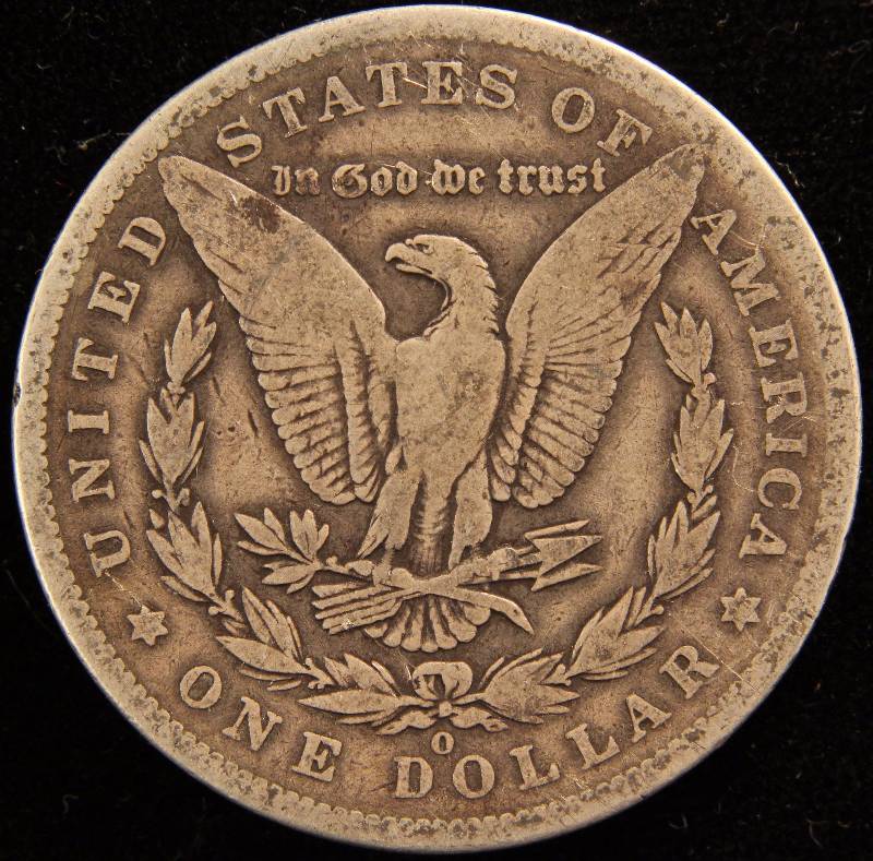 1887-O MORGAN SILVER DOLLAR VG