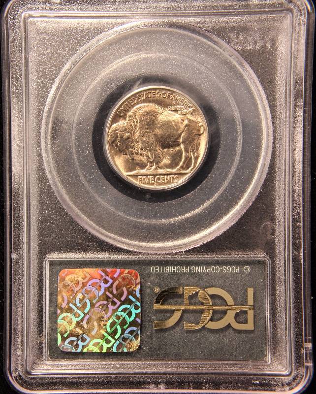 1938-D BUFFALO NICKEL MS66 PCGS