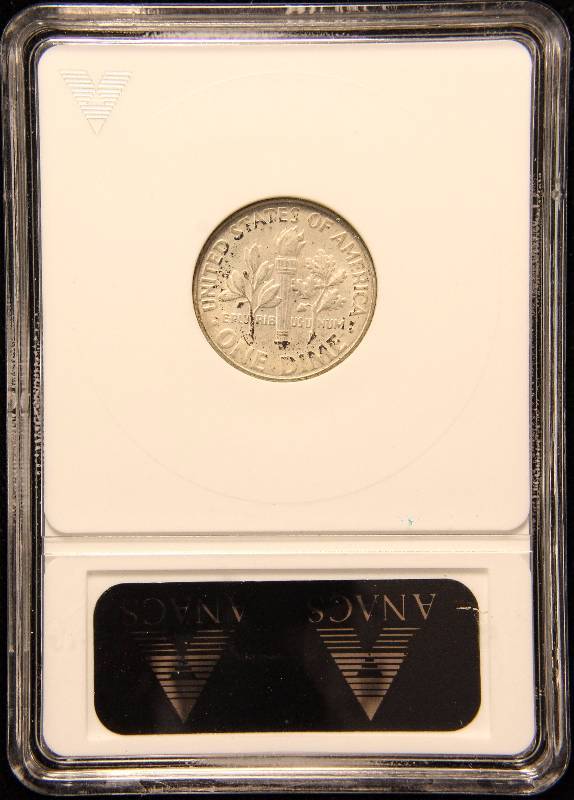 1948 ROOSEVELT DIME MS66 ANACS